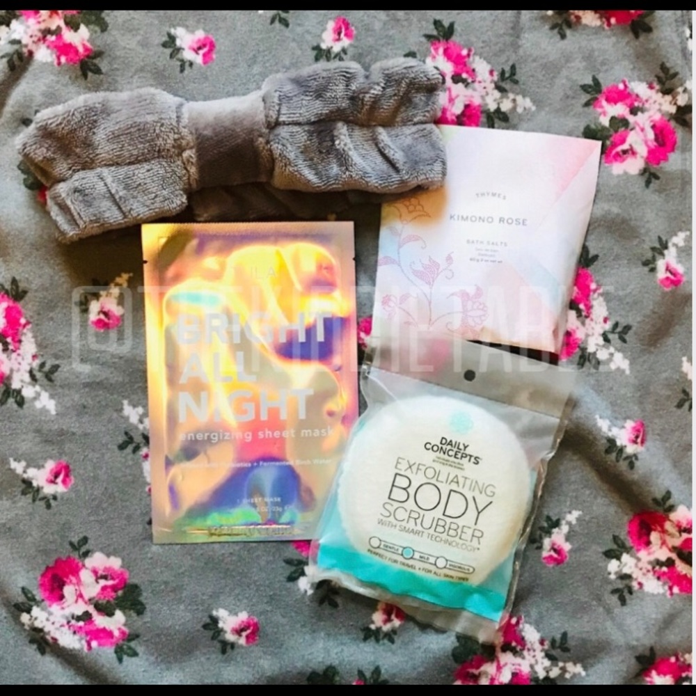 spa self care bath body bundle